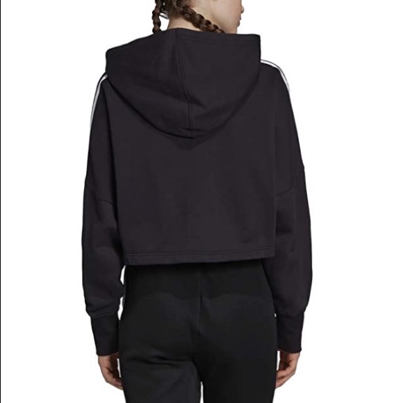 Adidas Original Women's Cropped Sweatshirt - Picture 3 of 7